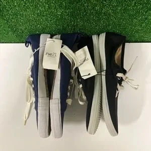 Rue21 Shoes Rue Sneaker Lot Blue And Black Size 89 Womens